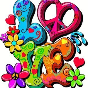 DIY 5D Diamond Painting Set - Romantic Valentines Day LOVE Design